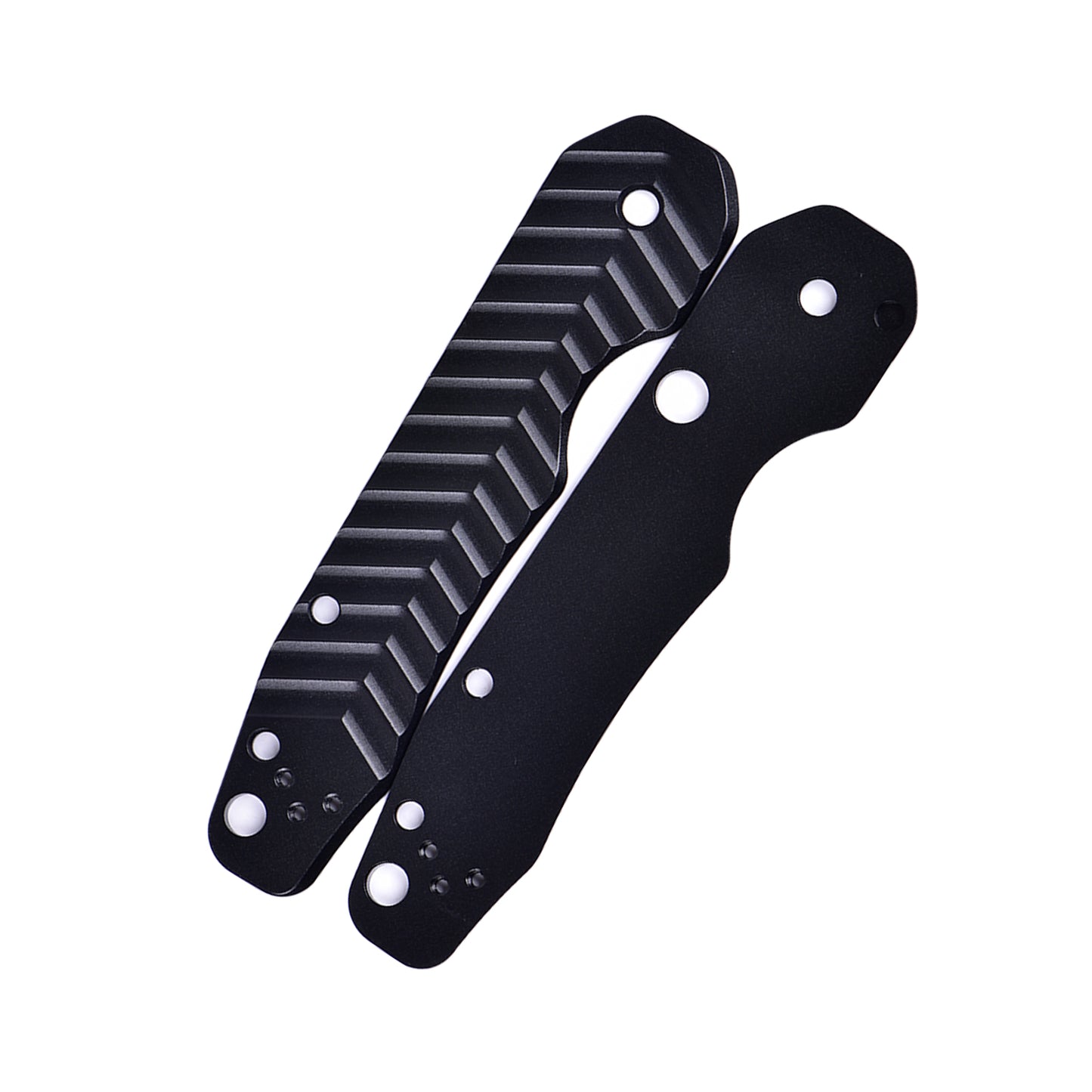 AE-1152 Chevron Aluminum Scales for Spyderco Smock