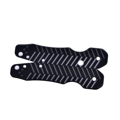 AE-1152 Chevron Aluminum Scales for Spyderco Smock