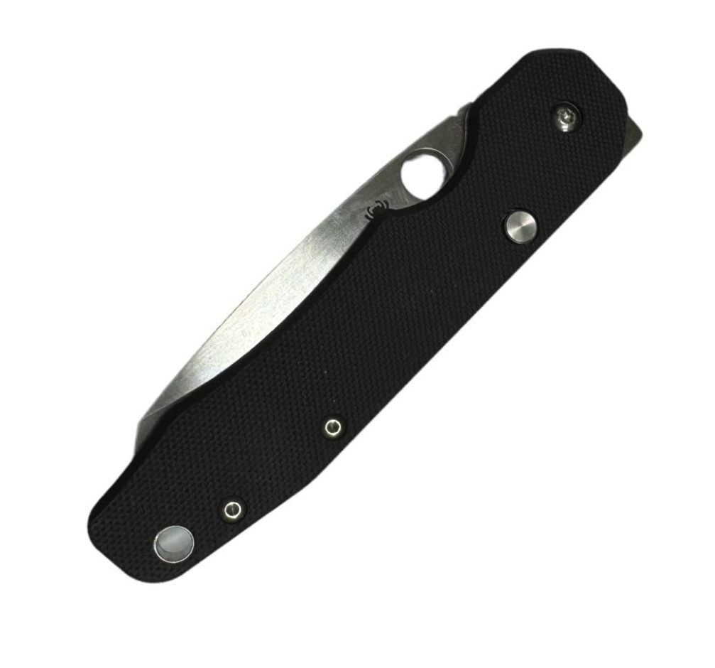 AE-G1151 Classic G10 Scales for Spyderco Smock - Black